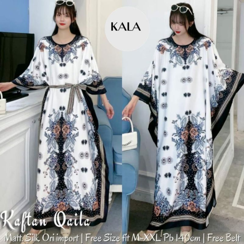 Kaftan Qaila Matt Silk import