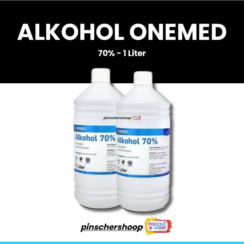 Alkohol 70% Onemed 1 Liter Antiseptik Alcohol