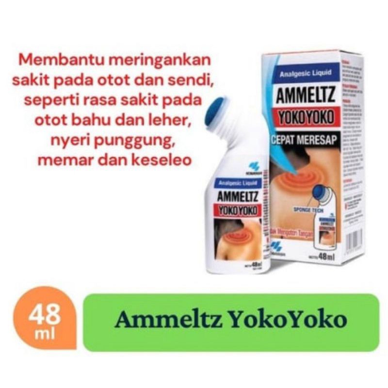 [PROMO] AMMELTZ YOKOYOKO 48 ML | Pereda Rasa Nyeri