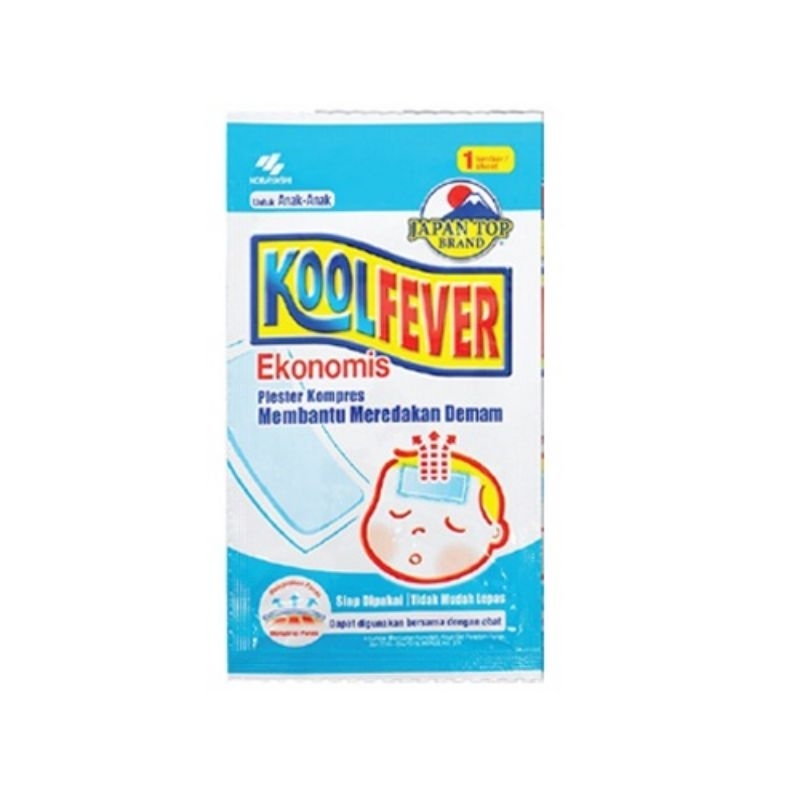 KoolFever Plester Kompres Penurun Panas Kool Fever