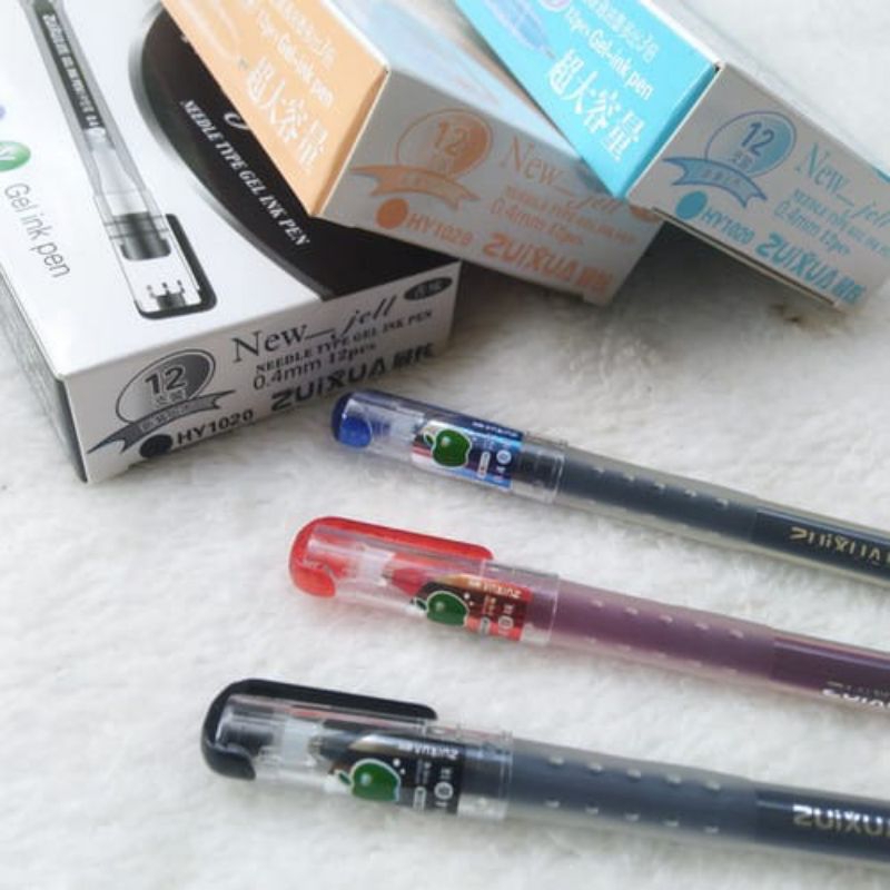 

(PCS) BOLPOINT / BOLPEN GEL ZUIXUA HY1020 0.4