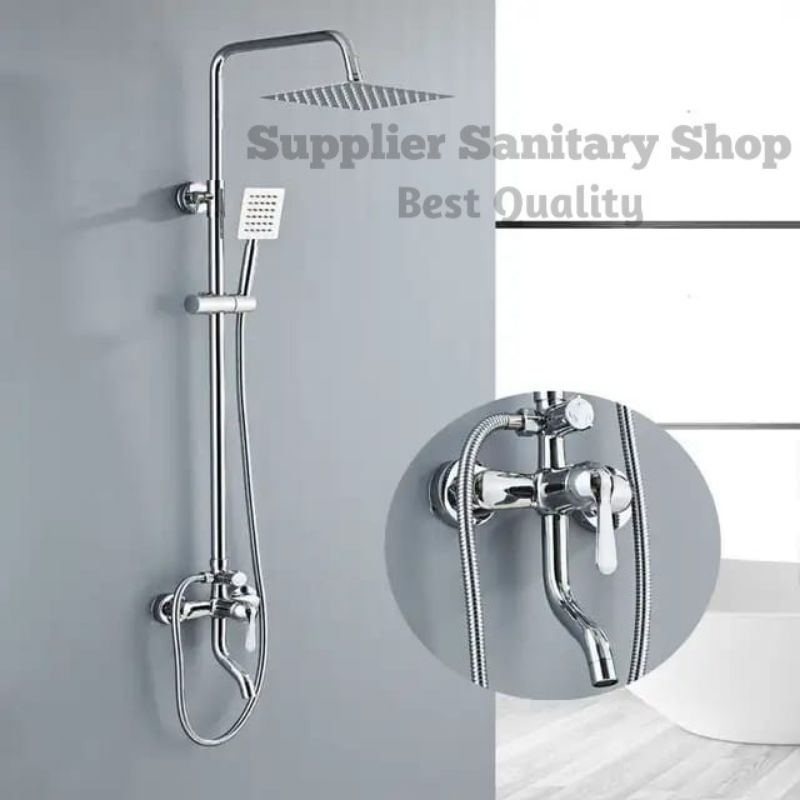 Shower Column set kran panas dingin/shower tiang panas dingin/shower mandi/kran panas dingin