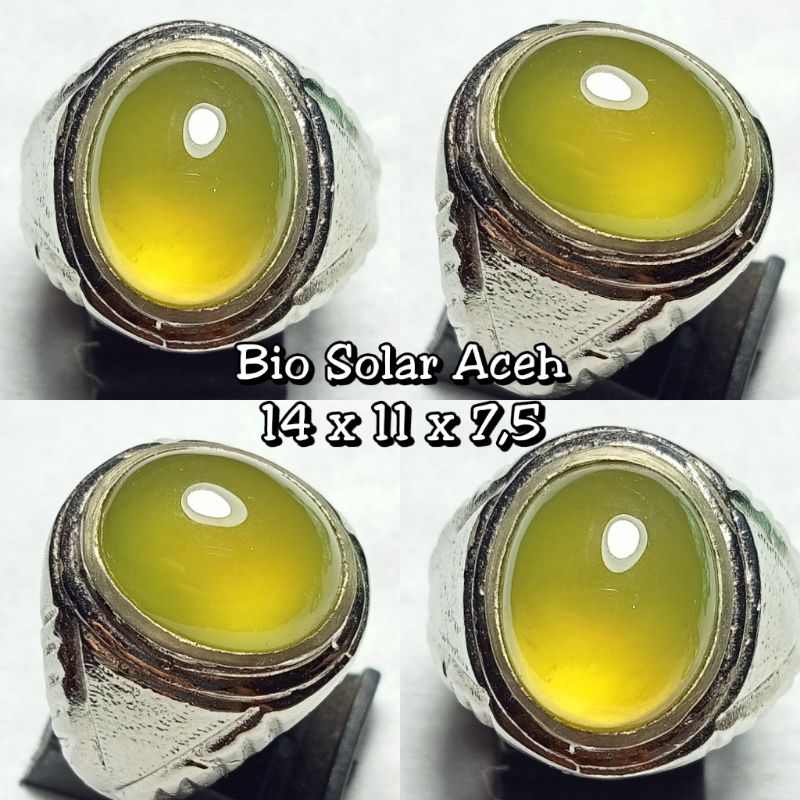 Cincin Batu Bio Solar Aceh Top Giwang