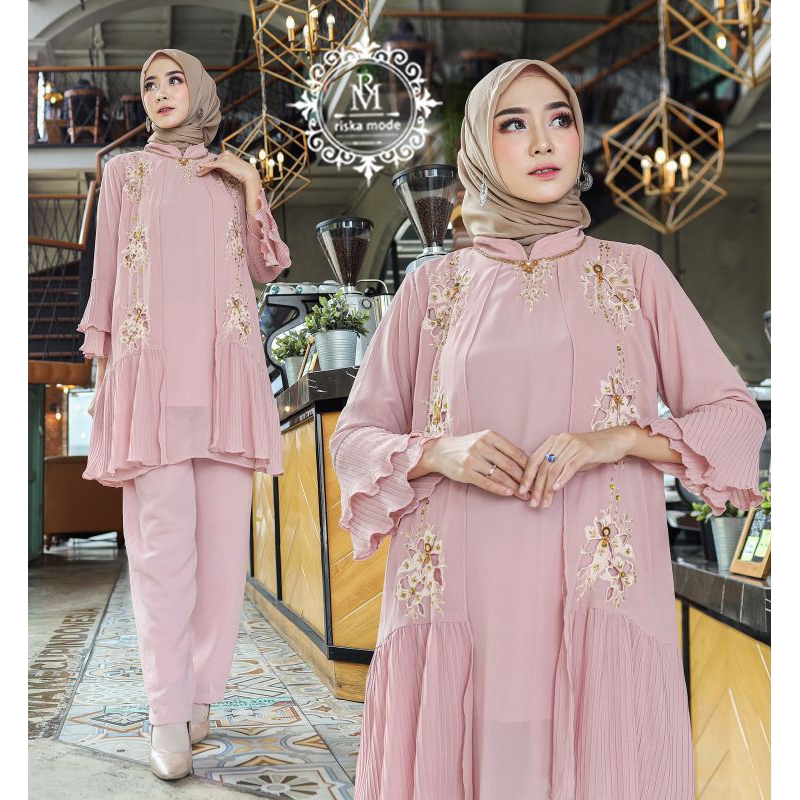 FASHION MUSLIM//SETELAN KAFTAN CORLA//SERAGAMAN KELUARGA//BAJU PESTA LAMARAN//BAJU WISUDA//BAJU LEBARAN//BAJU KONDANGAN//BY RISKA MODE