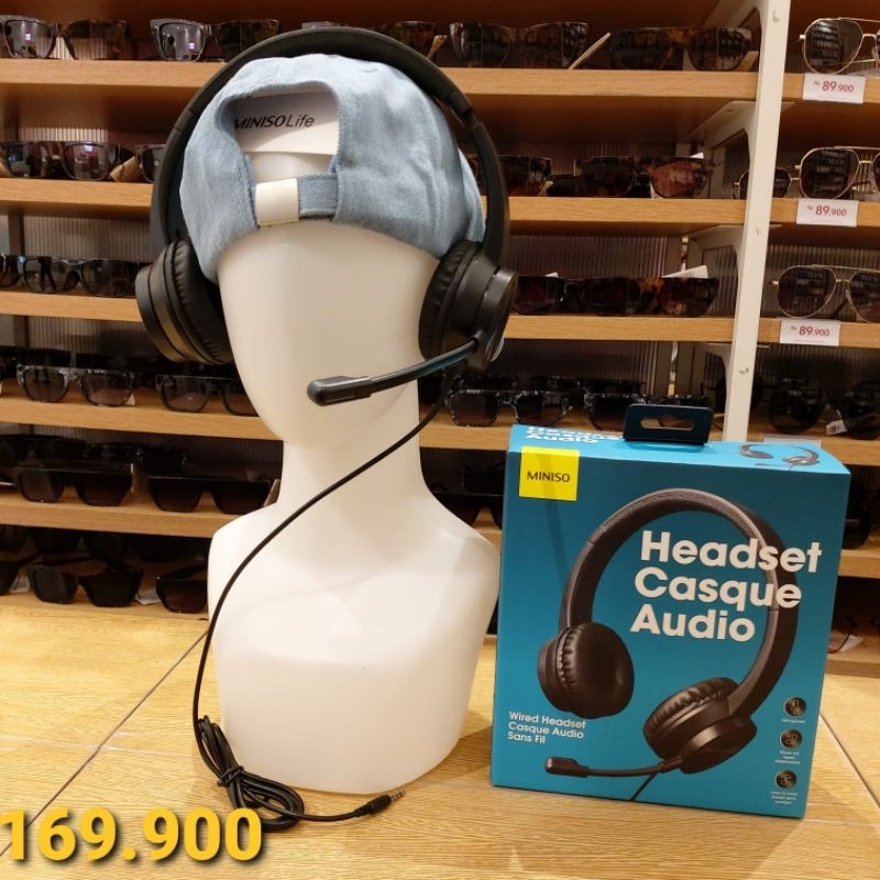 MINISO HEADSET CASQUE WIRED HEADSET