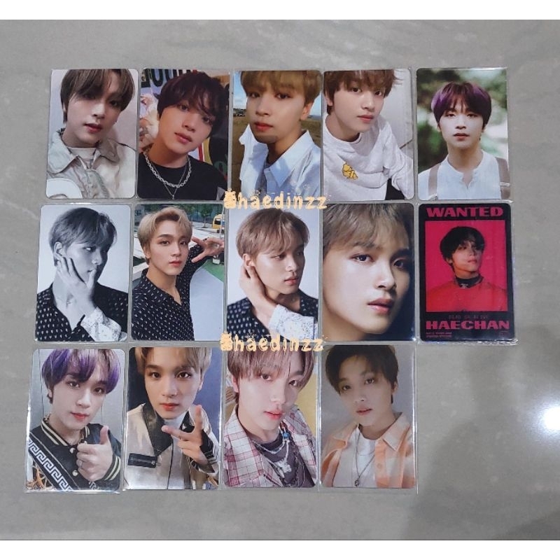 PC HAECHAN - CAFE, MIXTAPE, WGU, DAD 1, FUTURE RESO, WELKIT,  BORING, HOTSA DECO, , LENTI GLIMO GLIT