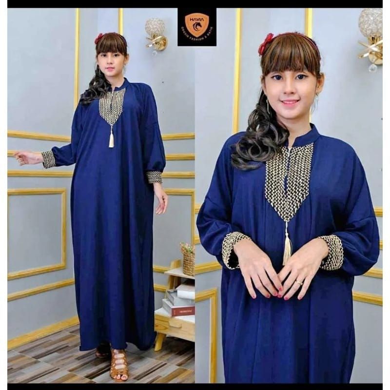 Gamis kaftan Abaya Sultan Cringkel Airflow premium cocok untuk pakai saat lebaran