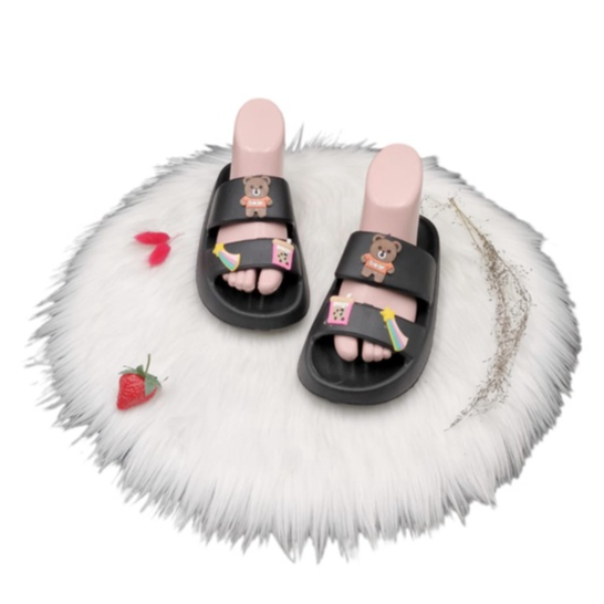 Sandal Slop Dewasa Motif BOBA Sandal Selop Kekinian Empuk Nyaman Sandal Rumah Terbaru 9012-6