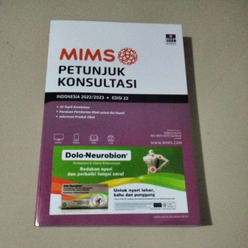 buku mims petunjuk konsultasi Indonesia 2022/2023