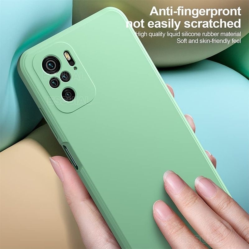 BARA 1 | Square Softcase TPU Edge Lens Full Protection Case Xiaomi Redmi A1 A2 Poco C40 8 Note 8 9 9A 9C 10A 9T Note 9 Pro