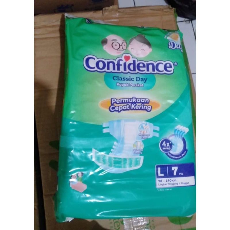 Confidence Day Classic popok dewasa tipe perekat size M/ L/ XL