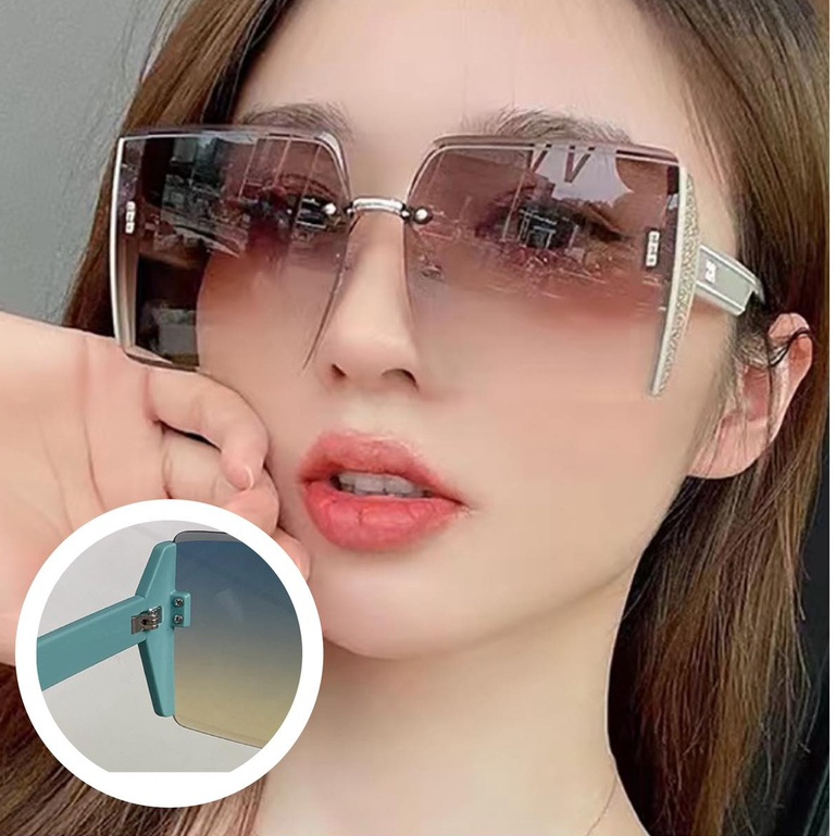 Rowling(ka-282)Sunglasses  Kacamata Hitam  Kotak Wanita Sunglasses New Arrival Import Kacamata Fashion