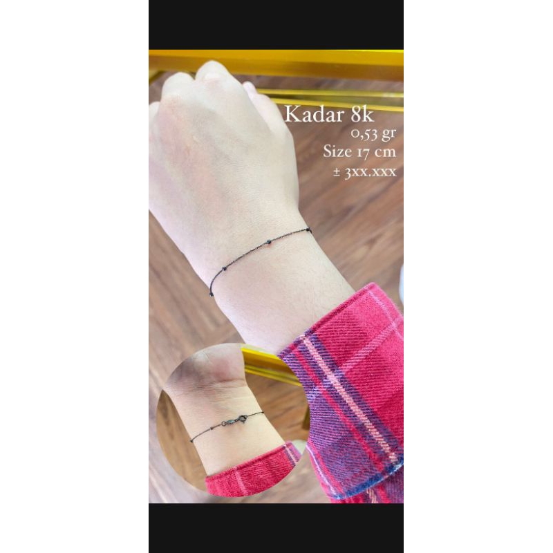 Gelang jedar black