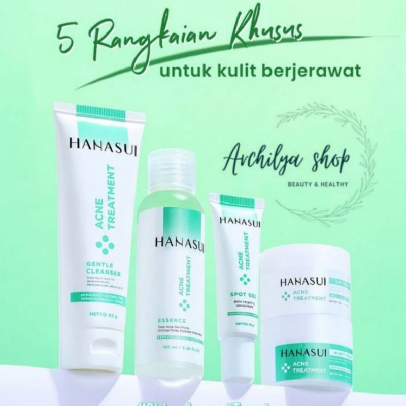 Hanasui Paket Acne Treatment 5in1