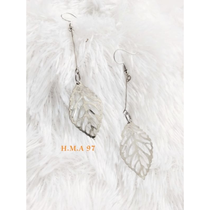 H.M.A Anting fashion Korea Anting hijab Daun