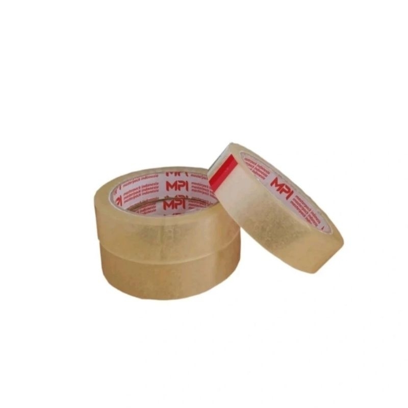 

Lakban Bening MPI 24mm x 100 yard x 45 mikron Harga Satuan