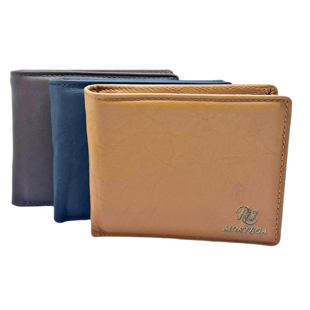 Dompet Lipat Pria Mortega Kulit Asli / Premium Leather - A-10