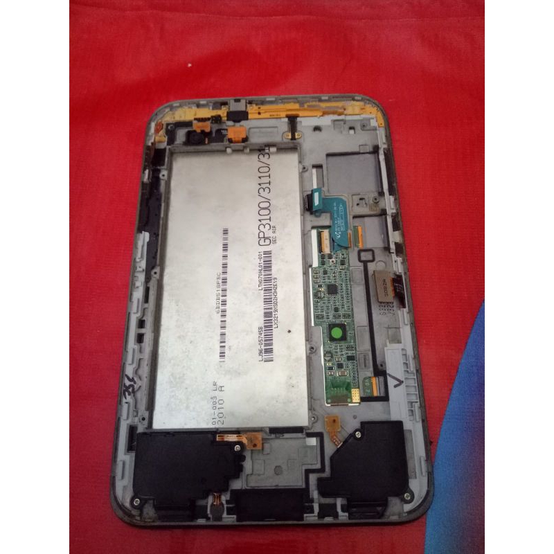 LCD + TOCKRIN BEKAS TABLET SAMSUNG GALAXY TAB 2/gp3100