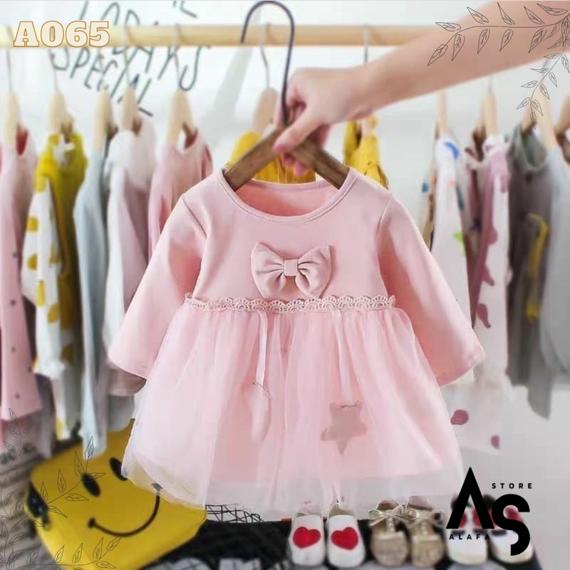 Dress anak perempuan import 3bln-2th A065