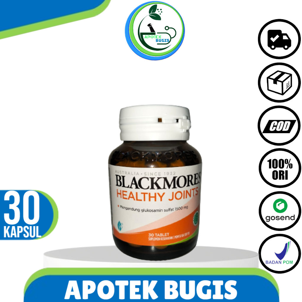 Blackmores Healthy Joints 1500mg - 30 tablet - Suplemen Ketahan Tubuh