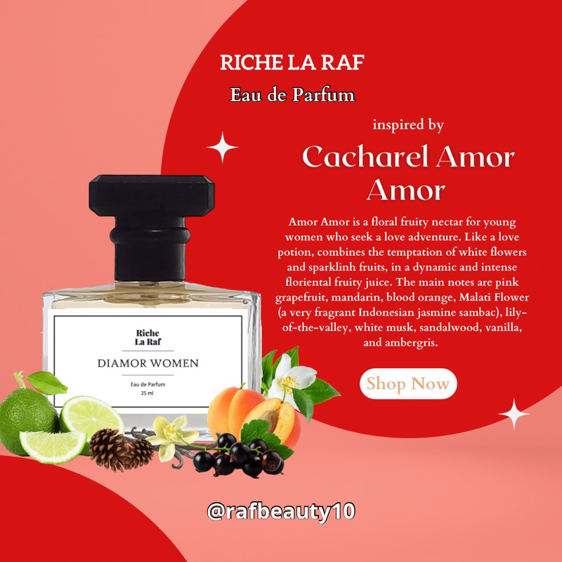 Parfum wanita spray DIAMOR WOMEN 25 ml | Parfum Travel size Diamor women