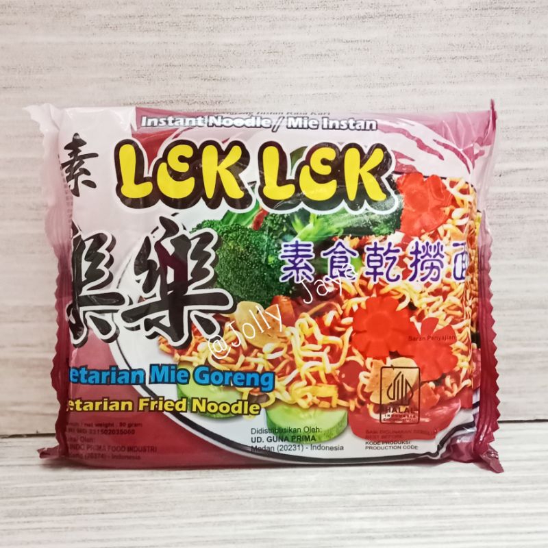 

Lek Lek Mie Goreng Vegetarian (5pc)