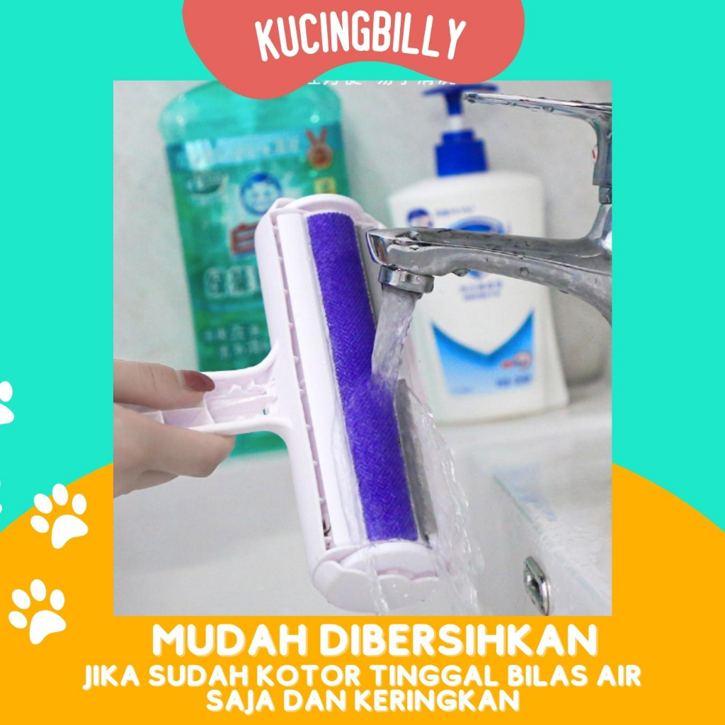 MAGIC ROLLER PEMBERSIH BULU DEBU LINT ROLLER BAJU PAKAIAN