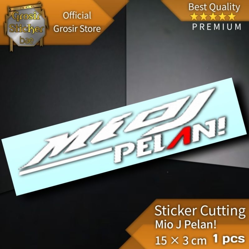 Sticker Mio J Pelan cutting stiker motor viral grosir