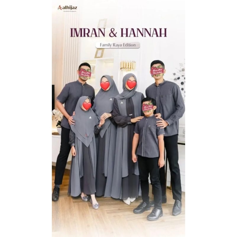 Koko dan gamis Imran Hannah Alhijaz