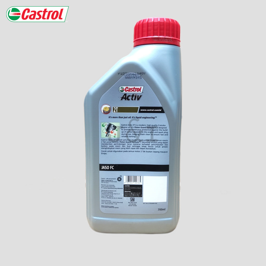 Castrol Activ 2T JASO FC 0,7 Liter - Oli Samping