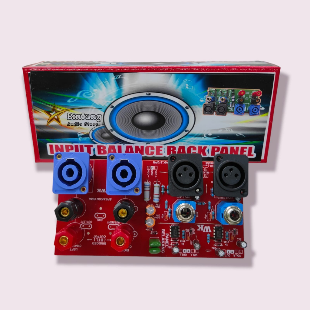 Inbal kit Panel Belakang Box CA Thunder AXL XTI Input balance