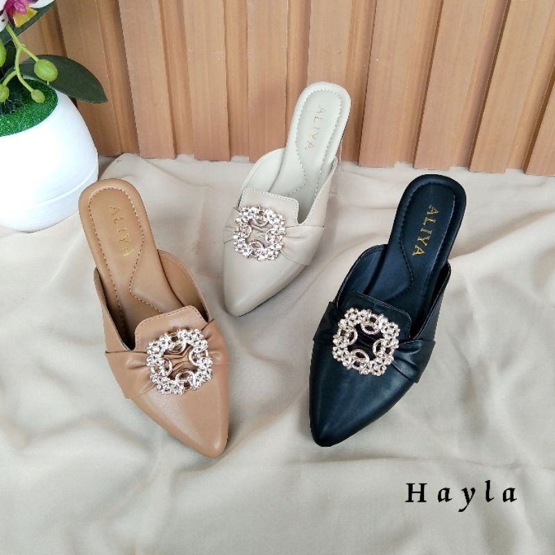 Aliyashoes Flat Mules Hayla