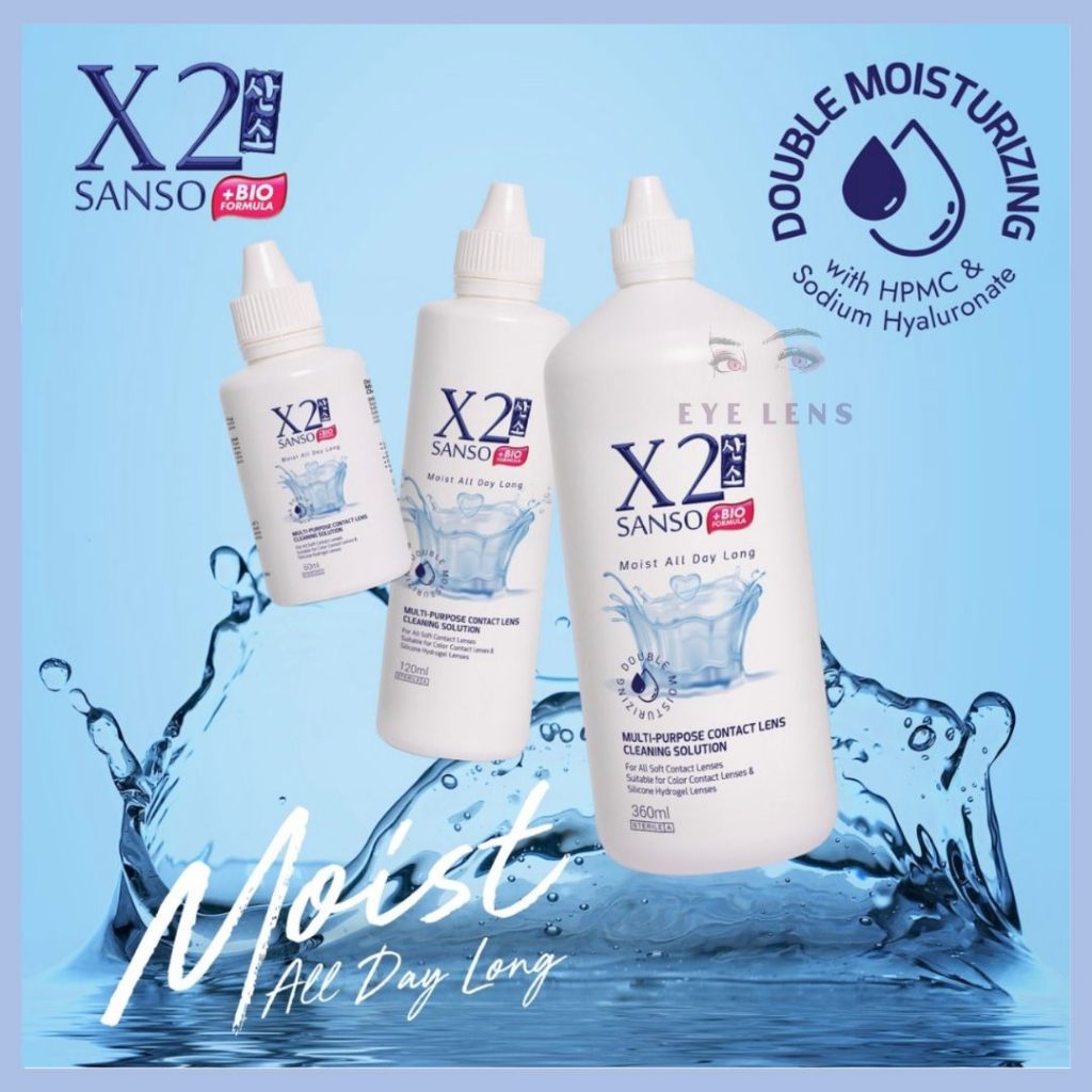 CAIRAN X2 SANSO 60 ML PEMBERSIH SOFTLENS / AIR SOFTLENS 60ML