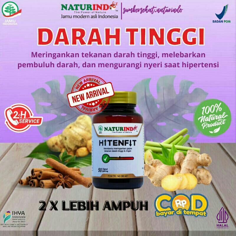 Obat Darah Tinggi / Hipertensi (HITENFIT)