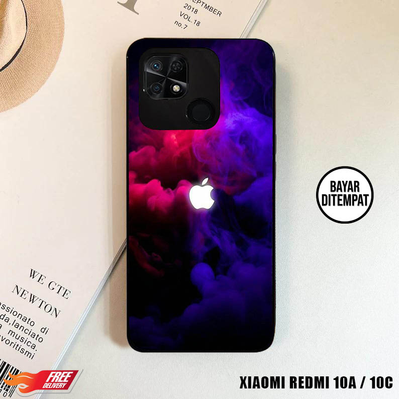 [COD]Promo Case Xiaomi Redmi 10A 10C Gambar Wallpaper Logo Iphone 10 Aesthetic Casing Hp Bisa Type L