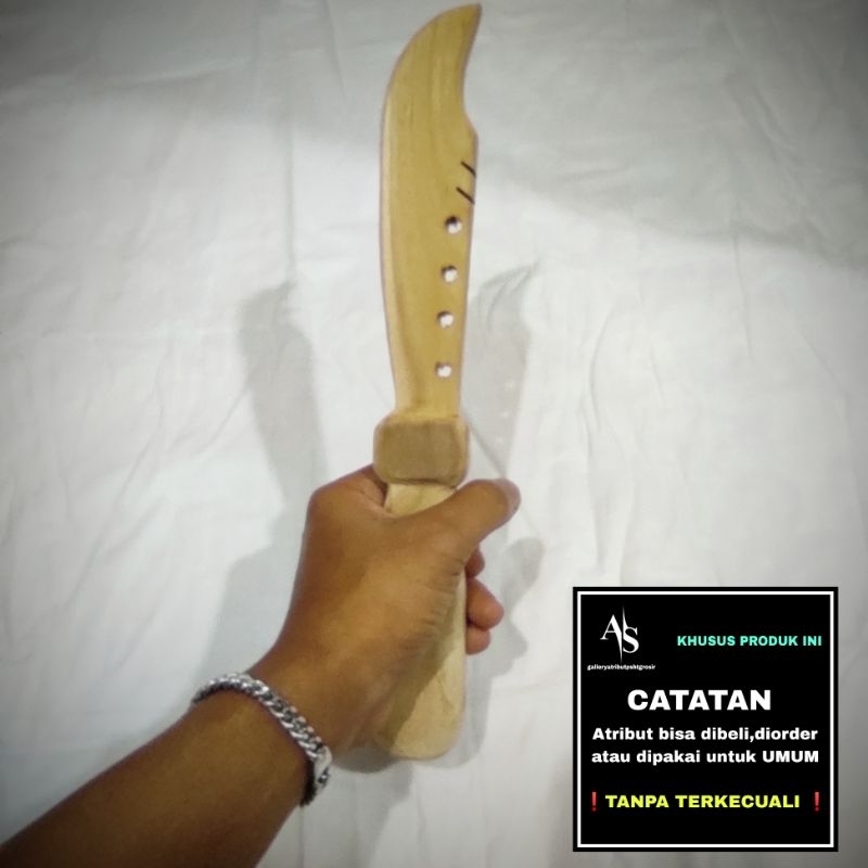 Belati Kayu Kripen Alat Peraga Belati latihan Belati Kayu Jati grosir