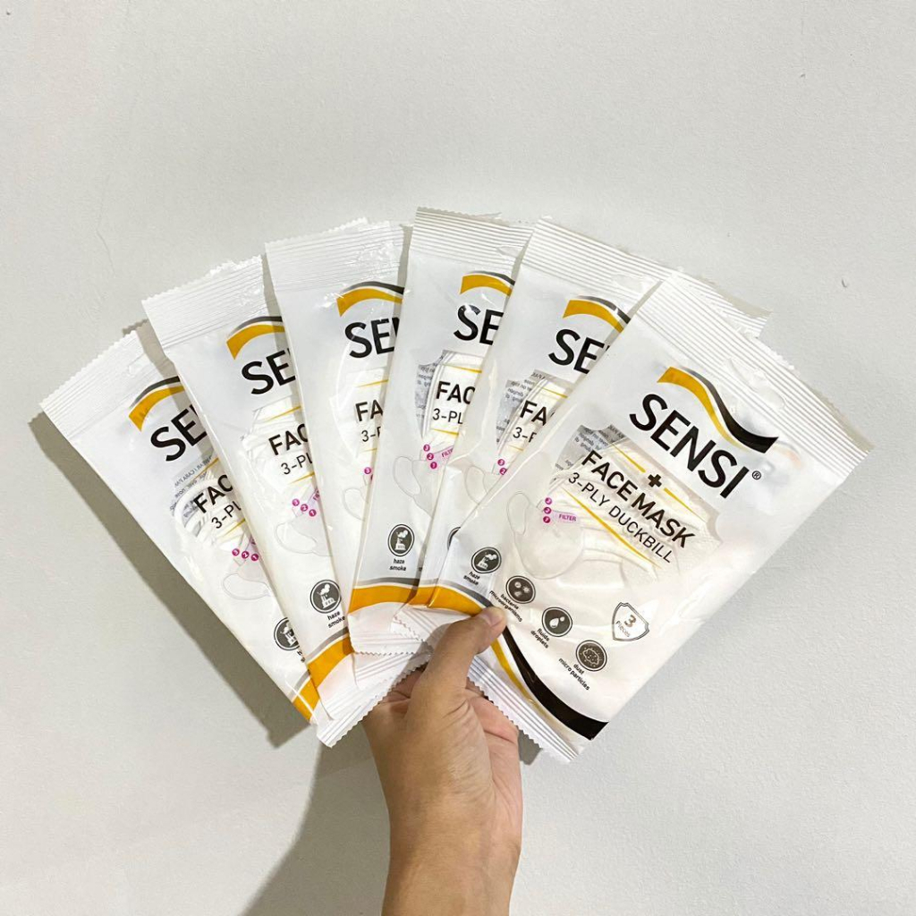 Masker Sensi Duckbill Pack isi 3 pcs