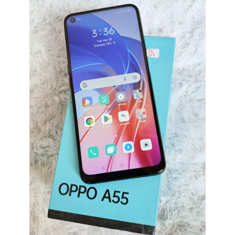 HP Second OPPO A55 Ram 4/64