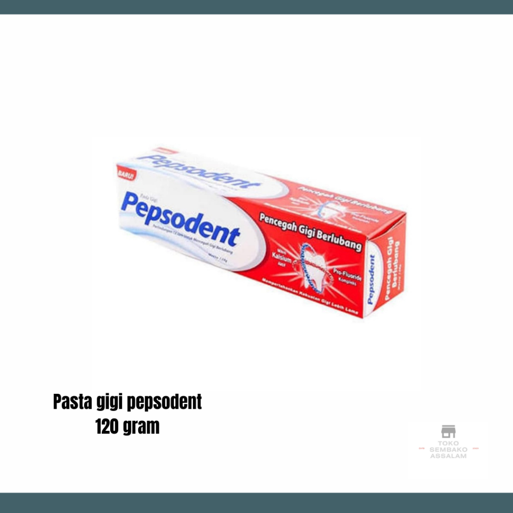 Pepsodent pasta gigi 120 gram / odol pepsodent 120 gram / pepsodent odol 120 gram