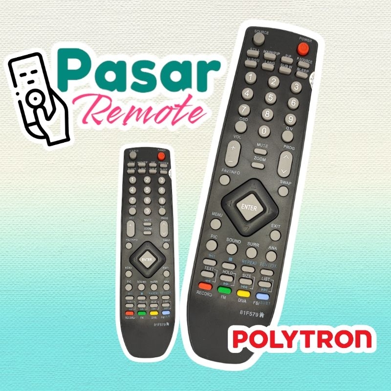 REMOTE TV POLYTRON LED