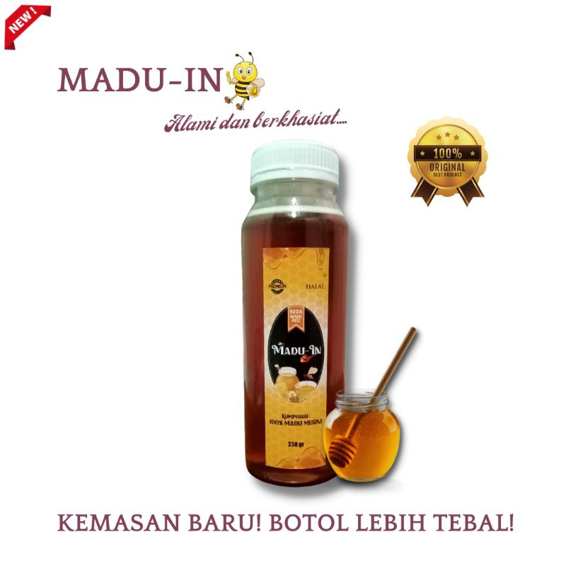 

MADU Asli | MADU murni | Madu Ternak| Madu Nektar Rumput| Madu Asli 100% Raw Honey 350 gram