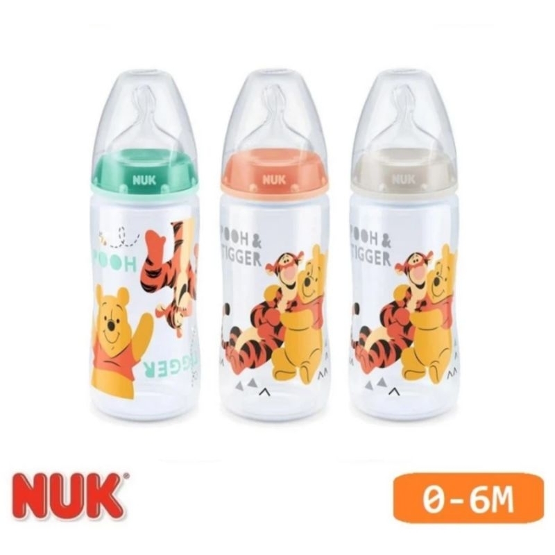 NUK Premium Choice 300ml Botol Susu Winnie The Pooh Baby Bottle / Botol Susu Bayi