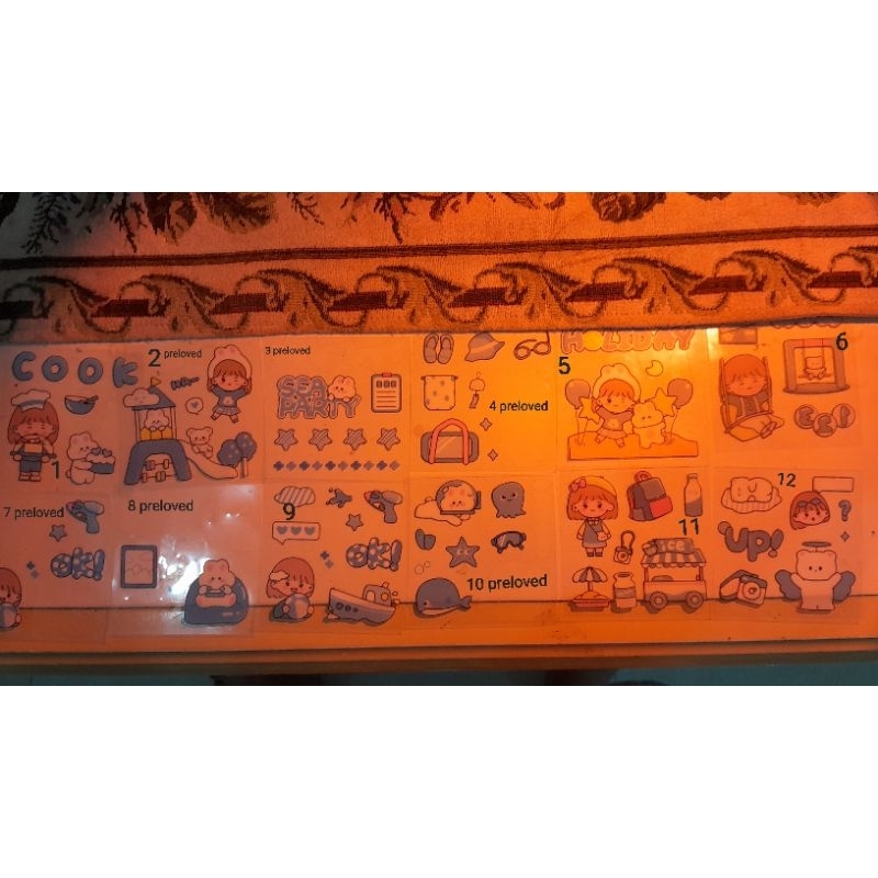 

cute sticker MOMO (satuan/1pcs)