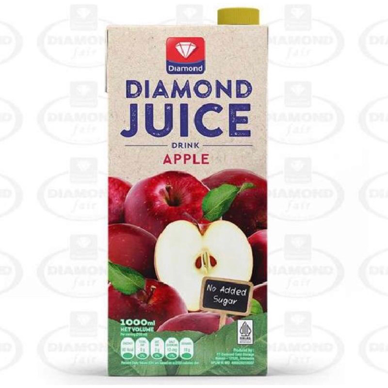 

DIAMOND JUICE APPLE UNSWEET 1000ml DIAMOND JUICE APPLE UNSWEET 1Liter DIAMOND JUICE APEL UNSWEET 1000ml DIAMOND JUICE APEL 1L DIAMOND JUICE 946ml