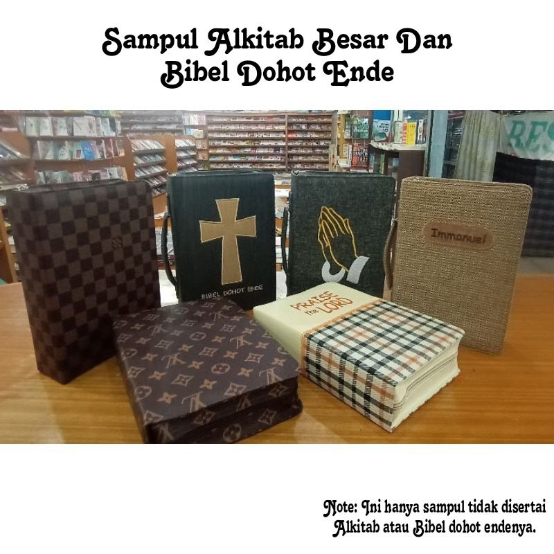 

Cover / Sampul Bibel dohot Ende Suplemen dan Alkitab Besar Kidung Jemaat