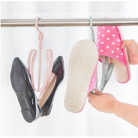Gantungan Jemuran Sepatu Sendal / Hanger Pengering Shoes Kaos kaki Tas Slop Gantung