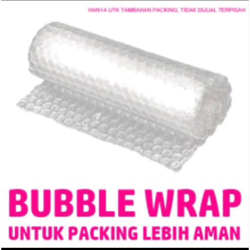 tambahan pakcing bubble wrap dan kardus untuk temper dan spiaker