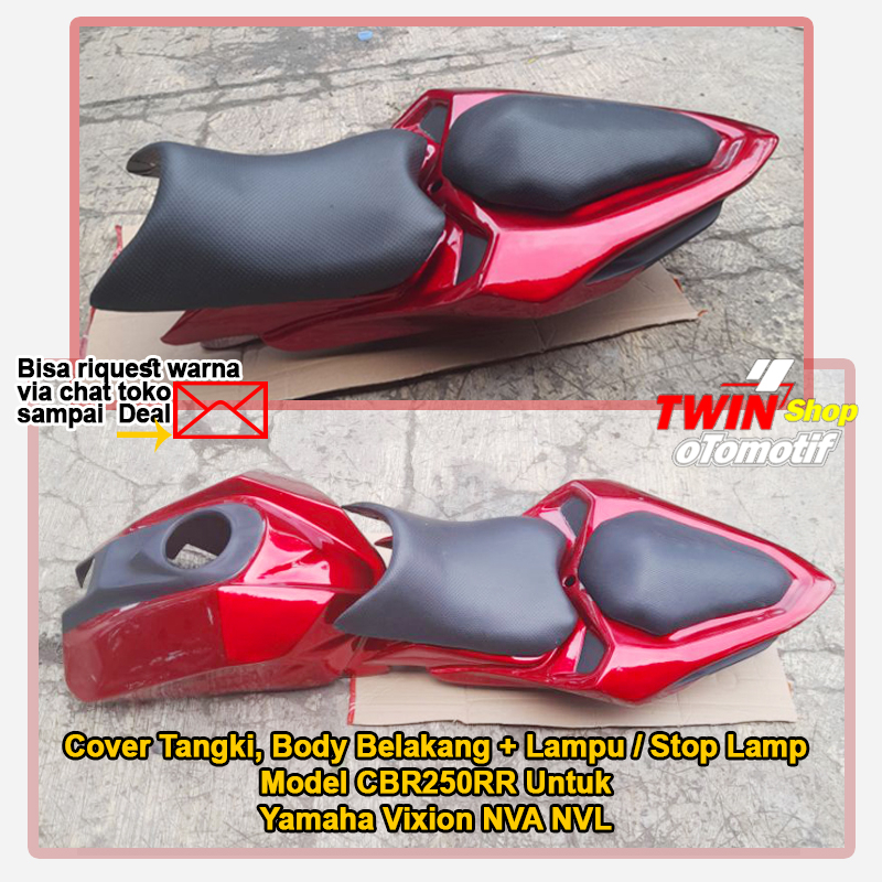 Cover Tangki dan Body Belakang  Model CBR250RR PNP NEW Vixion NVA NVL