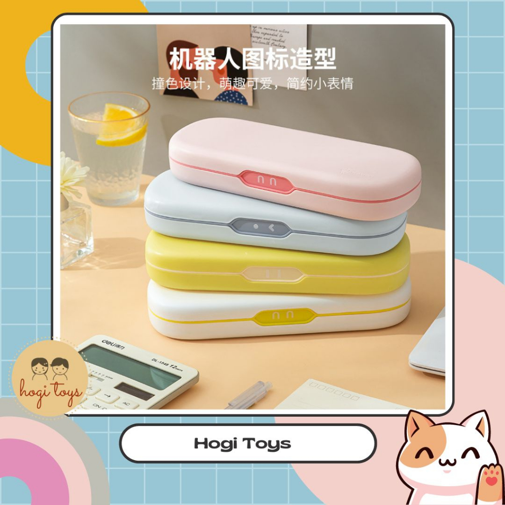 

Kotak Pensil Minimalis Korea Susun Tingkat Dua Robot