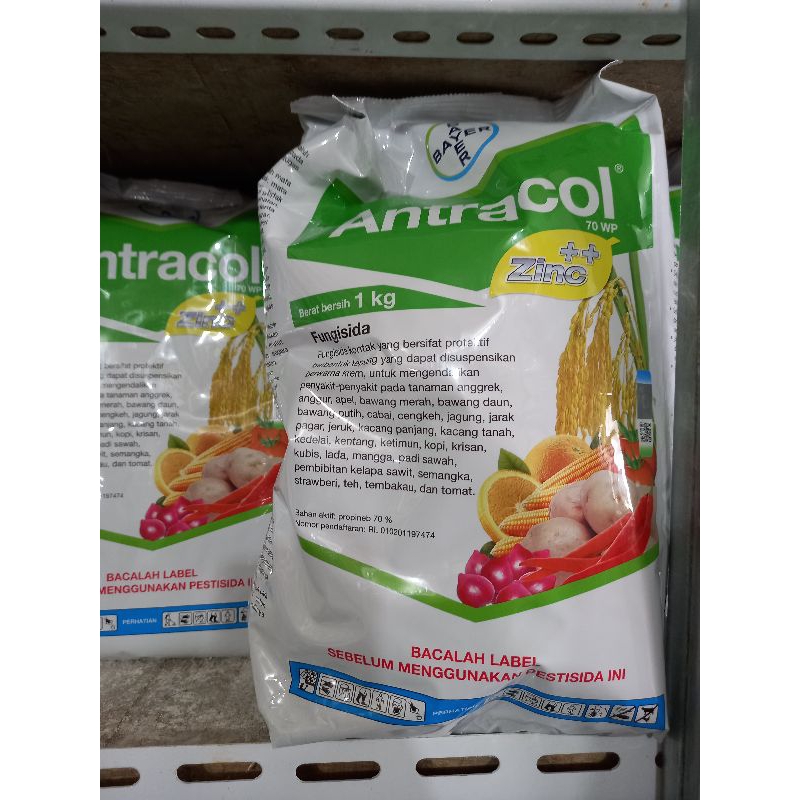ANTRACOL 1KG fungisida kontak+zink pengendali jamur